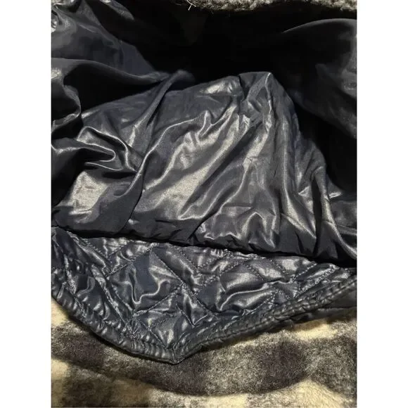 Scotch & Soda wool blend men’s chunky thick sweater zip front hoodie L